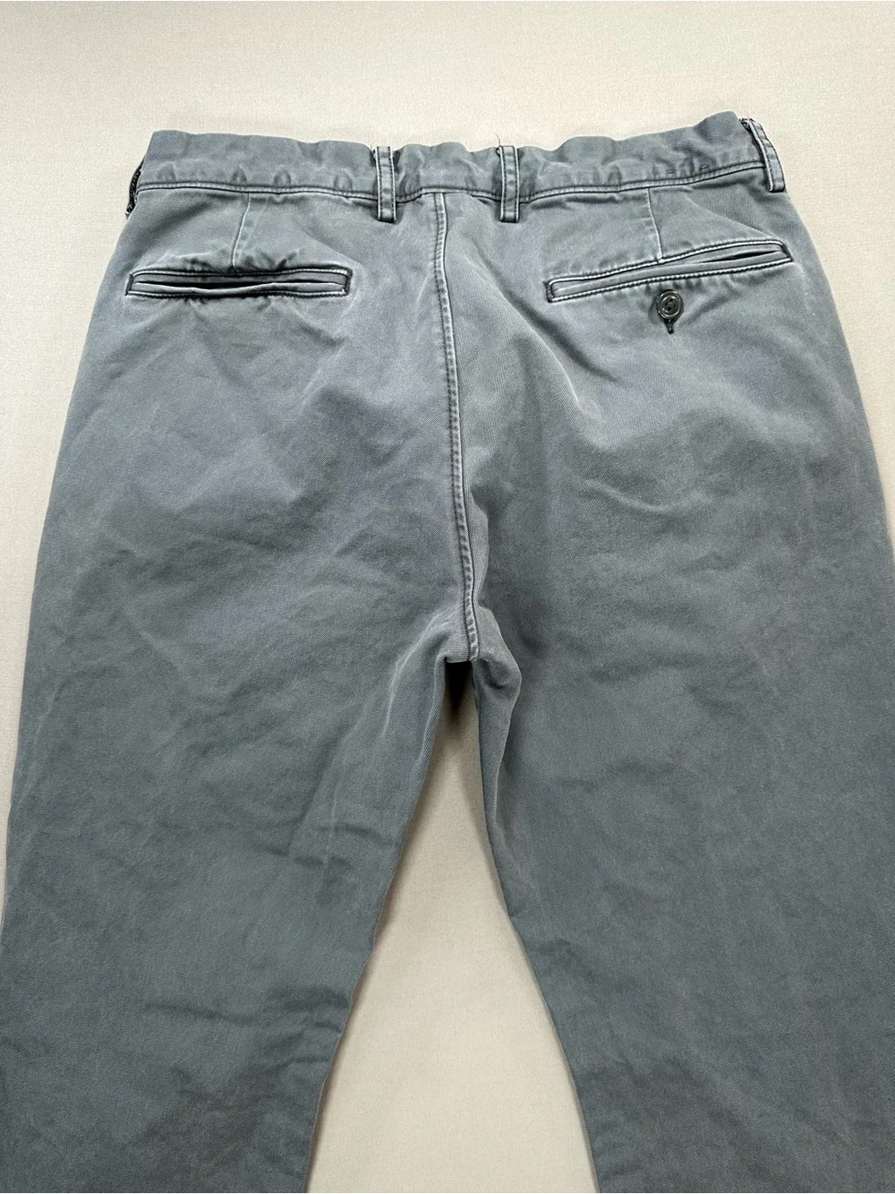 J Crew Broken In Slim Fit Chino Khaki Pants, 100% Cotton Twill - Mens 31x32
